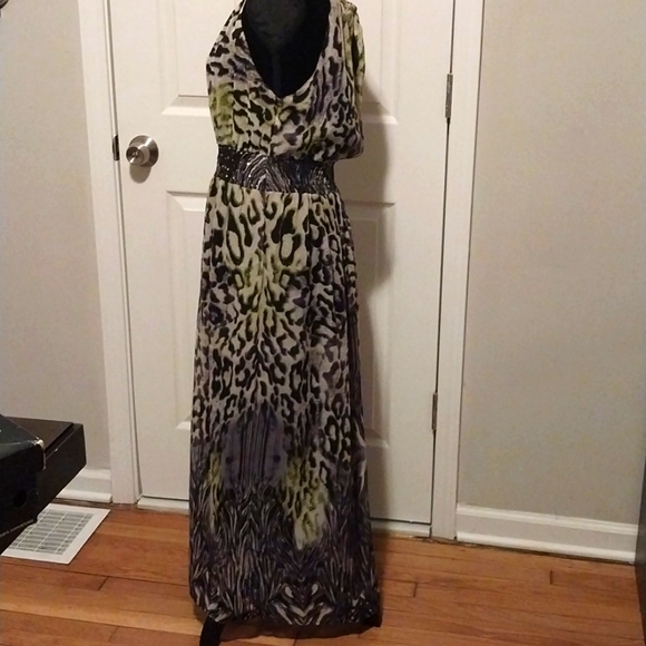 Animal print Maxi dress - Picture 4 of 5